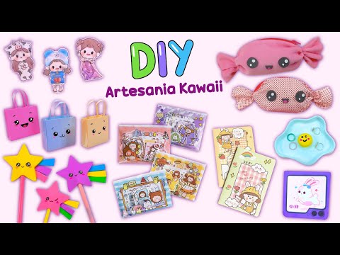 10 ÚTILES ESCOLARES KAWAII - MARCAPÁGINAS - PEGATINAS - ESTUCHE PARA LÁPICES Y MÁS...