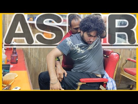 💈Intense Back cracking | Super Relaxing Head Massage by Barber SHIVRAM💈#asmr