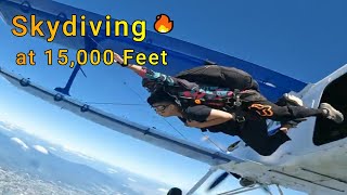 Freefall Fury || Skydiving at 15,000 Feet! 🪂🔥