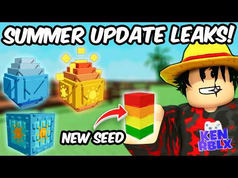 NEW SEEDS & EGGS LEAKED in Grow a Garden SUMMER UPDATE! 🥚🌱 (Roblox)