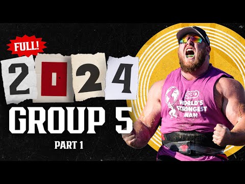 *FULL* 2024 SBD World's Strongest Man | GROUP 5 (Part 1)