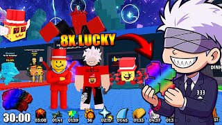 🍀 MAIOR EVENTO 8X LUCKY NO ROUBE O BRAINROT!!! GUERRA DE ADM ME DEU SORTE?