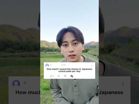 I Tried Living a Day in the Countryside #countryside #cooking #japan #money