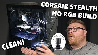 Complete STEALTH BUILD display case PC! bye bye rgb... w/rap