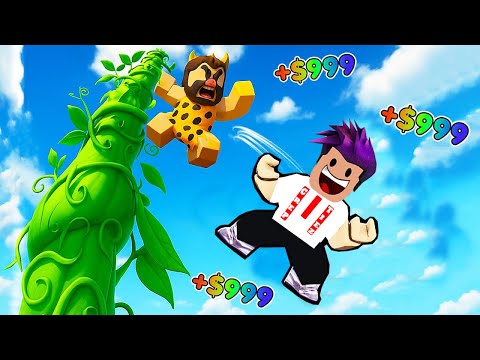 روبلوكس : بناء اعلى برج ادغال مسافة 999,999 قفزت منه في لعبة roblox !!