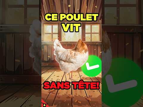 Ce POULET a vécu 18 MOIS SANS TÊTE 🐓
