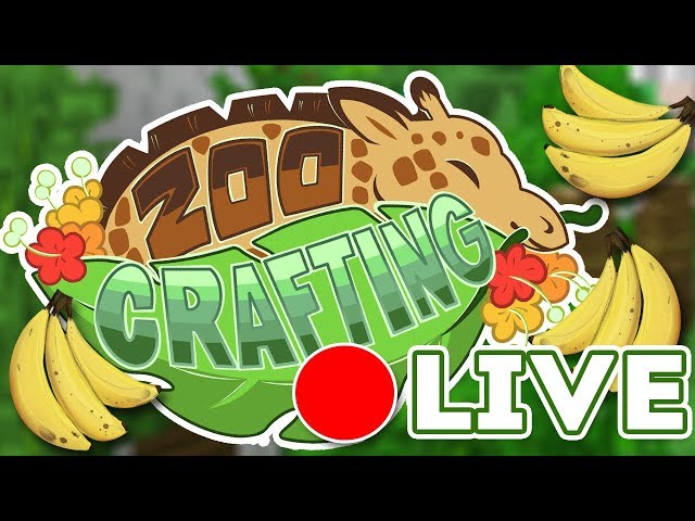 7,000 Adventures?! That's... Bananas!! ?? Zoo Crafting: Gardening & Banana Splits! ? LIVE