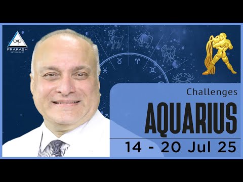 Aquarius Weekly Horoscope Video For 14th July 2025 | Preview