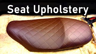 Motorcycle Seat Cover / Upholstery