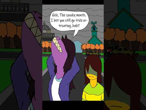Hometown's Halloween Holiday Tradition (Deltarune Comic Dubs)