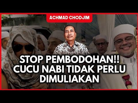 JANGAN BODOH! CUCU NABI TIDAK PERLU DIMULIAKAN