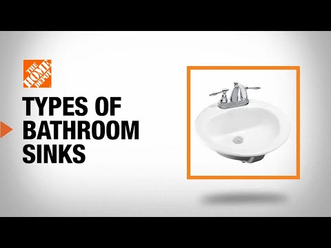 Types of Bathroom Sinks