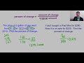Exploring Percent Change and Percent Error Concepts