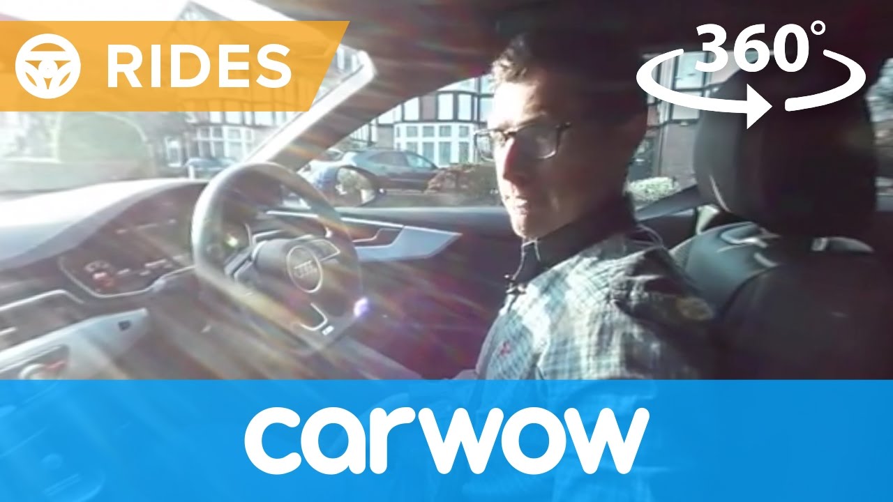 Audi A5 2017 Coupe 360 degree test drive - Passenger Rides