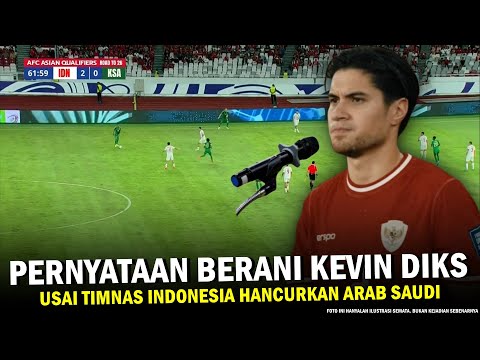 🔵 SEMUANYA DIBUAT BANGGA ‼️ Begini Pernyataan JUJUR Kevin Diks Usai Timnas Indonesia Vs Arab Saudi