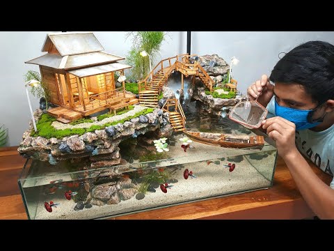 Making a Realistic Japanese Home Diorama Aquarium (Part 2)