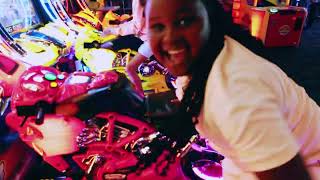 I beat my mom in arcade games at Dave and Busters!!!