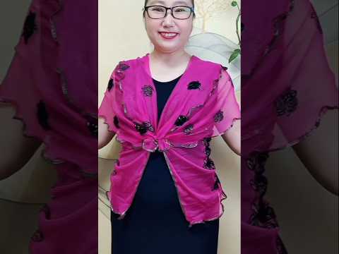 Scarf style with kurti?#shorts #fashion #scarf #viral@slotenginvideo