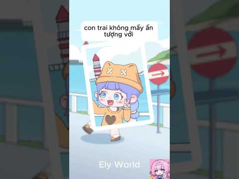 Vì sao con trai thích ảnh 'xấu' của bạn gái | Ely World #shorts #animation #anime #haihuoc #hoathinh
