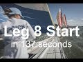 Leg 8 Start... in 137 seconds | Volvo Ocean Race 2017-2018