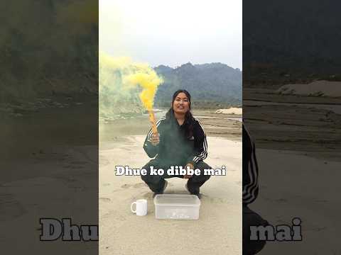What happened if you trap smoke in a jar ? #shorts #short #shortvideo #youtubeshorts #ytshorts #holi
