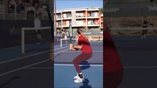 Mirra Andreeva's dream backhand! #tennis