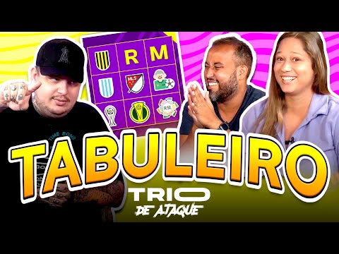 Tabuleiro no Trio de Ataque! Três times da Série C? E campeões da Sul-Americana? 🤔