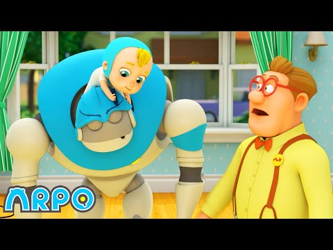 ARPO Shuts Down! | ARPO the Robot | Funny Cartoons For Kids