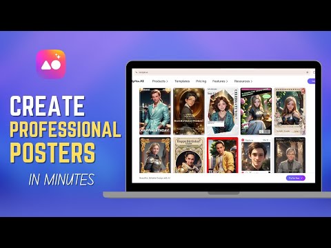 How to Create Professional Posters & Invitations with MolyPix.AI