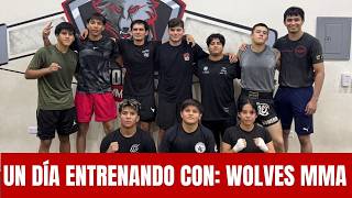 ESTO ES ENTRENAR CON PELEADORES DE WOLVES MMA