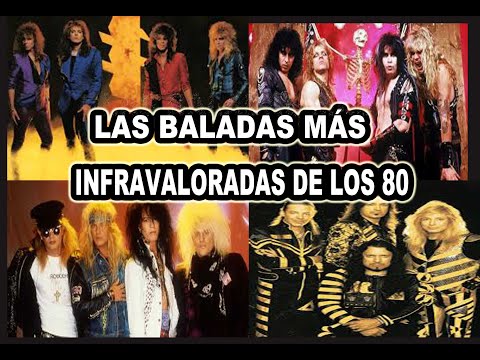 POR QUÉ ESTAS BALADAS DEL ROCK 80 NO TUVIERON EL ÉXITO QUE MERECÍAN...a pesar de su gran guitarra!!