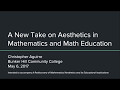 Mathematical Aesthetics and Education