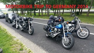 Motorcycle trip to Wissen, Germany. June 2014