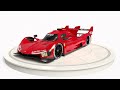 Ferrari WEC LMH Hypercar class Season 2023 race car 3D model