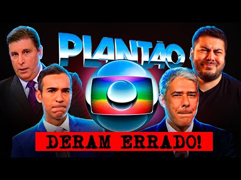 Plantões da Globo que não noticiaram nada!