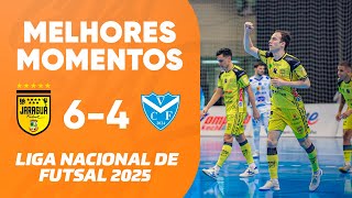 JOGAÇO DE 10 GOLS! JARAGUÁ VENCE VÉLEZ E SEGUE INVICTO NA LNF! | MELHORES MOMENTOS