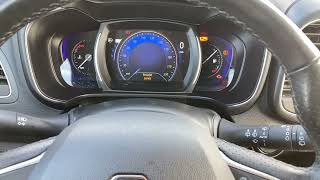 Renault Koleos (2020) vymazání servisu a oleje (service reset)