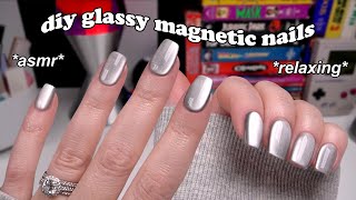 DIY *GLASS* MAGNETIC GEL MANICURE AT HOME | The Beauty Vault