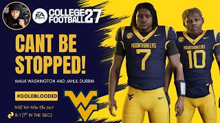8-1 & 1st in the SEC! Can't Be Stopped | WVU Gold Blooded Dynasty | CFB 27