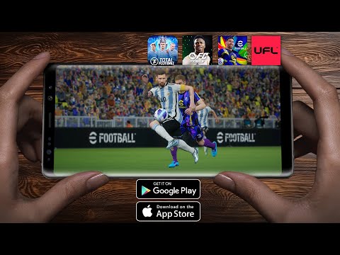 (Offline/ Online) TOP 5 Best FOOTBALL Games For Android & IOS In 2025 | High GRAPHICS GAMES