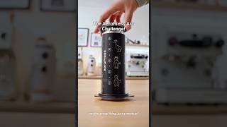 Get your art on a limited edition AeroPress Steel! #AeroPressPartner #AeroPress