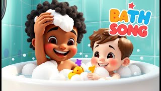 Bath Song for Kids | Fun & Bubbly Nursery Rhymes