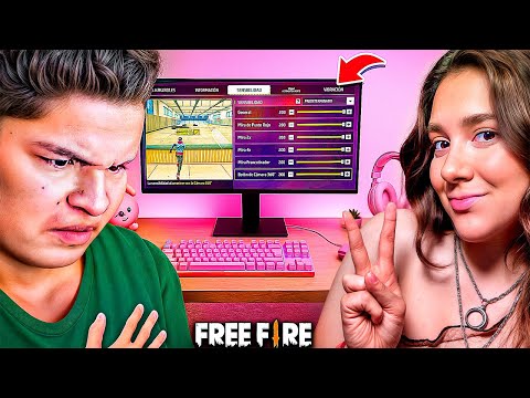 RETE A MI NOVIO LUAY A JUGAR CON MI SENSIBILIDAD ALTA en Free Fire