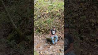 checking out the old dam