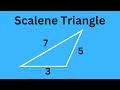 Understanding Scalene Triangles