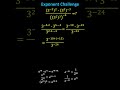 Simplifying Exponential Expressions