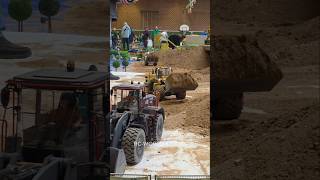Komatsu wheelloader in action 🎮.. #rcwheelloader #komatsu #rchobby #rcmodel #cat