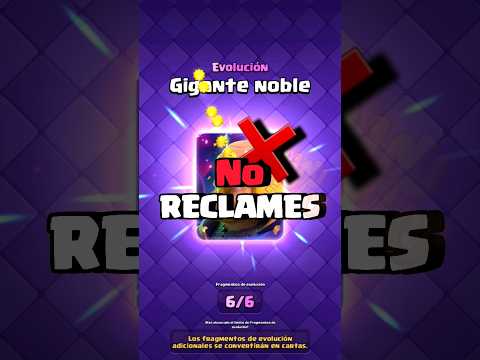 NO RECLAMES LA EVOLUCIÓN DEL GIGANTE NOBLE ❌️