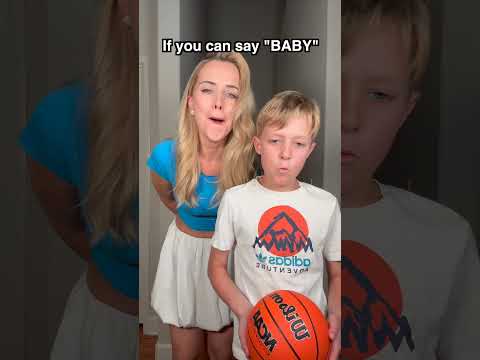 Can You SAY "Baby"? 🐤 #tedrush #family #funny #challenge