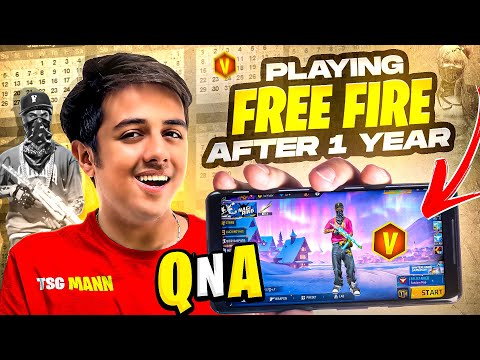 DID I STILL HAVE IT? 🤔 | Free Fire Comeback Gameplay 📅| Q&A Session